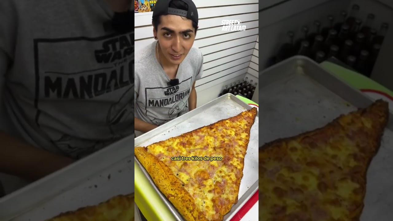 La pizza más larga de México está en CDMX