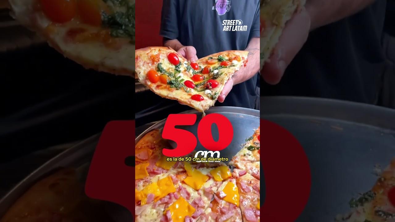 La pizza más grande de Uruguay