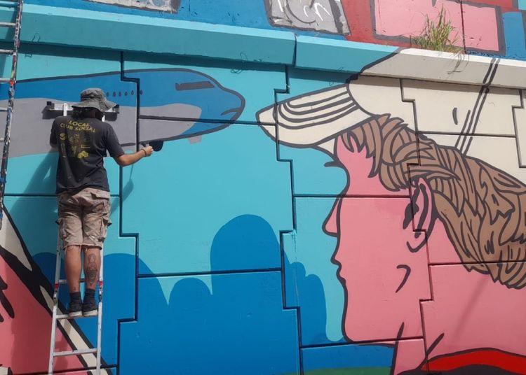 Portada de “Mi Barrio, Mi Mural”, la iniciativa que pinta la Ciudad Autónoma de Buenos Aires