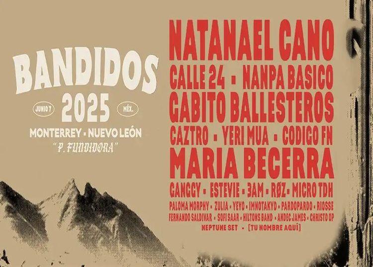 Portada de Cuenta regresiva para Bandidos Festival 2025