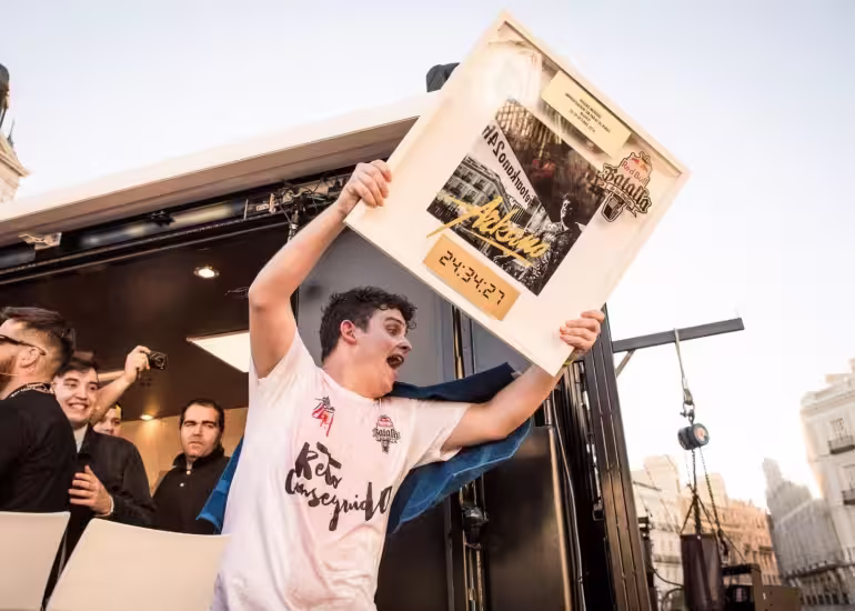 Portada de El día en que Arkano llevó el freestyle hispanohablante al Libro Guinness de los Récords