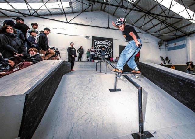 Imagen de Clínica de skate en Nodo Skatepark
