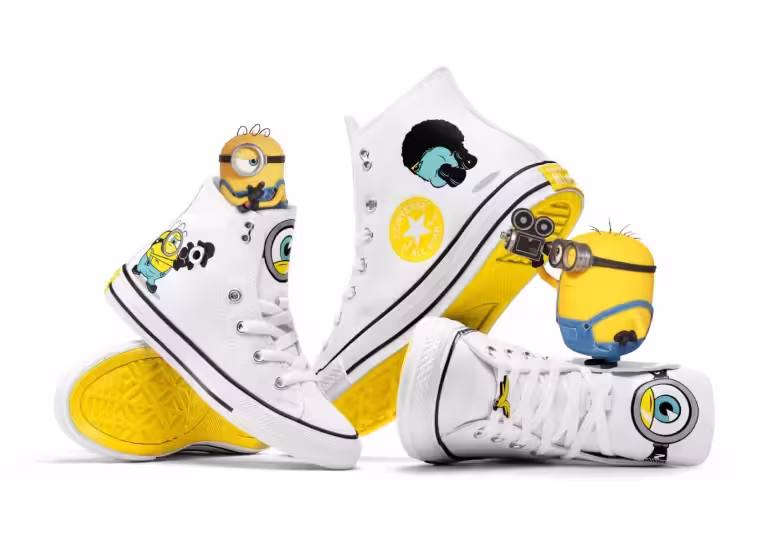 Portada de Converse lleva a los Minions al mundo sneaker