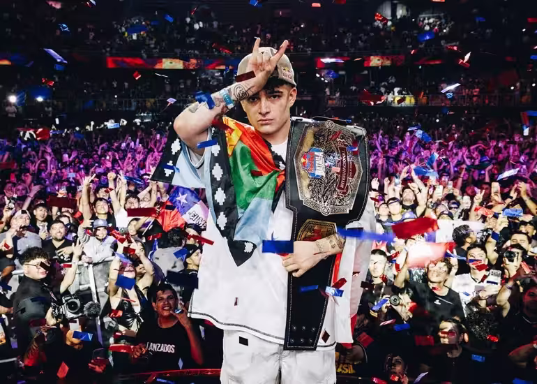 Portada de Chile toca la gloria: El Menor se corona en la Final Internacional de Red Bull Batalla