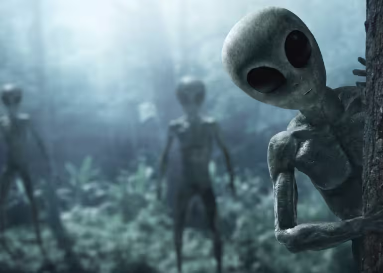 Portada de Marcianos por Latinoamérica