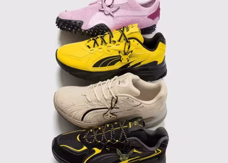Portada de PUMA x Pokémon: así es la colección por el aniversario que revoluciona el streetwear