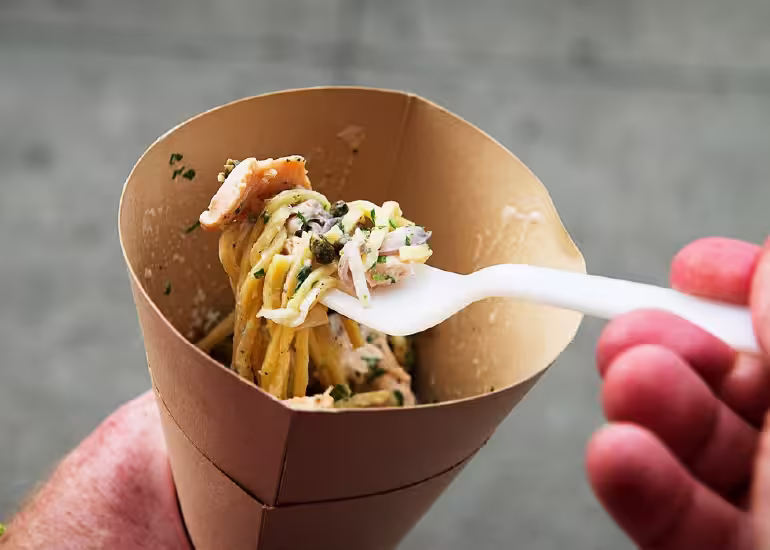 Portada de Pastas al paso al mejor estilo Nueva York