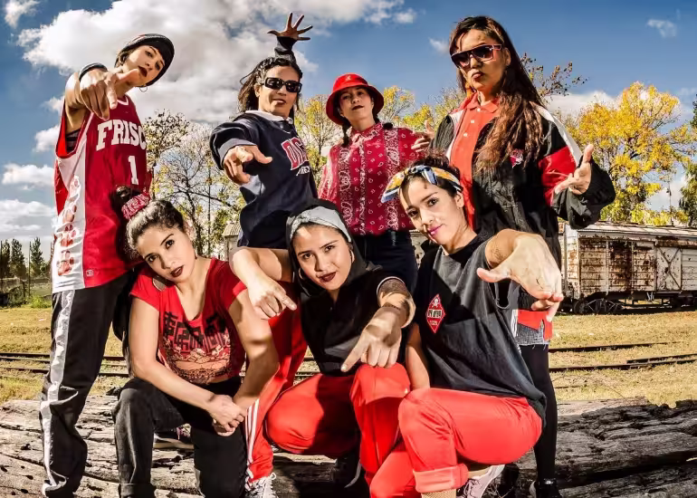 Portada de Superpoderosas Crew, el emblema femenino del breaking en Argentina