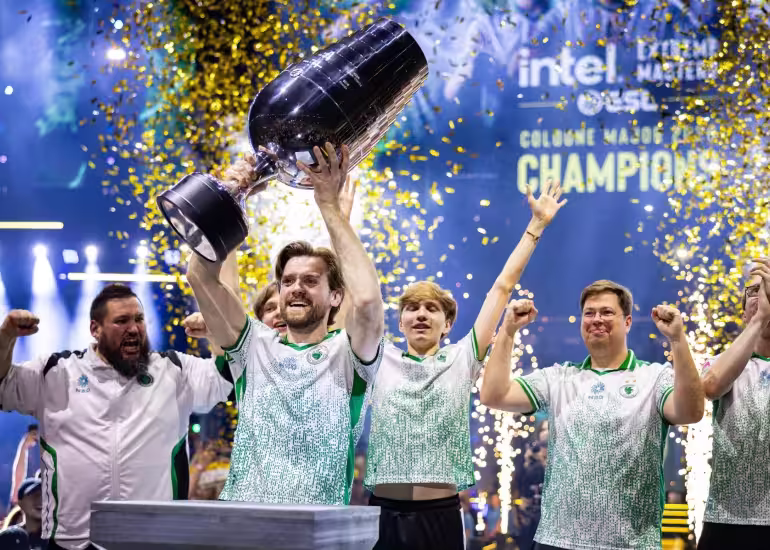 Portada de Team Falcons, los dueños del Intel Extreme Masters Major Cologne