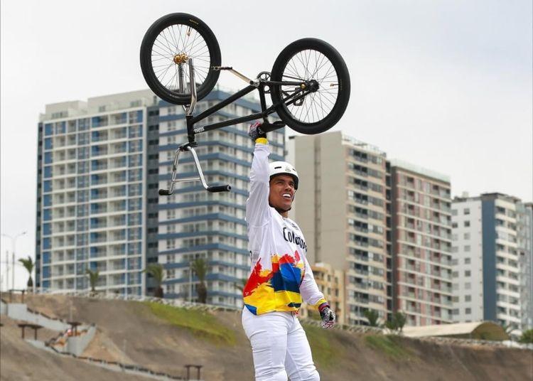 Portada de Colombia, el rey del BMX Freestyle en los Juegos Bolivarianos