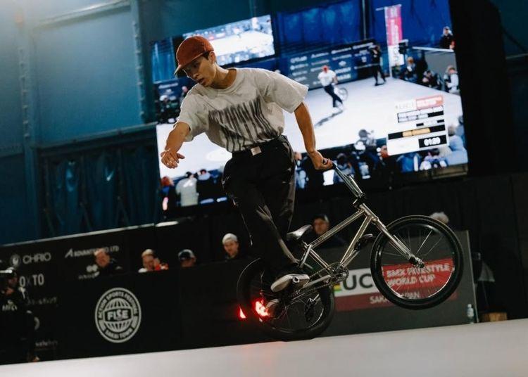Portada de Sakai le puso cierre a la Copa del Mundo de BMX Freestyle