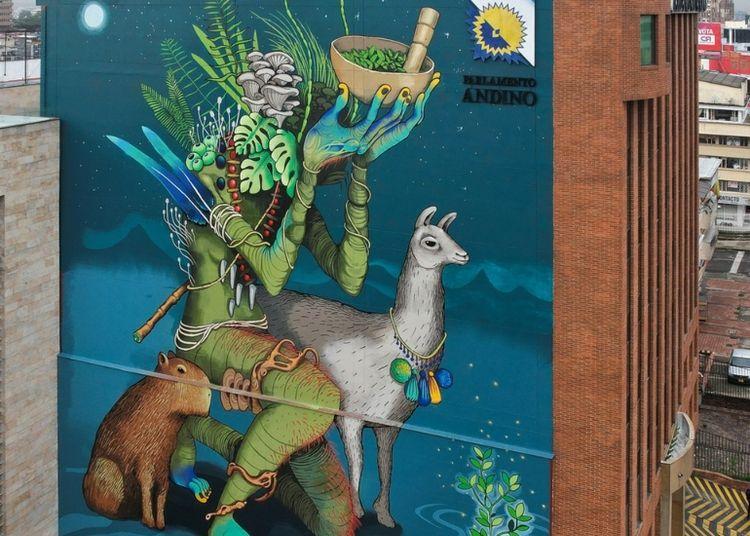 Portada de Los cinco murales que tenés que ver sí o sí en Bogotá