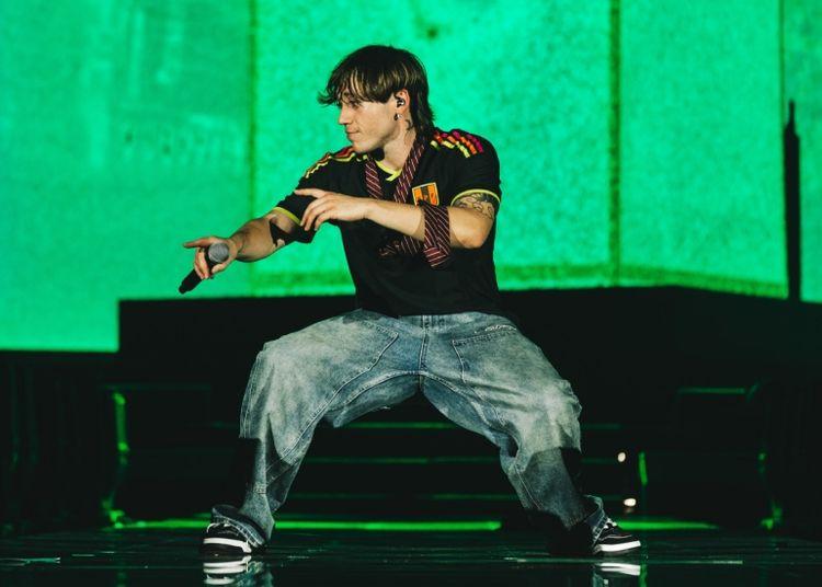 Imagen de Paulo Londra en el Movistar Arena