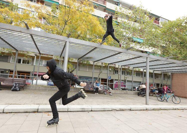 Portada de Skateparkour, un híbrido urbano perfecto