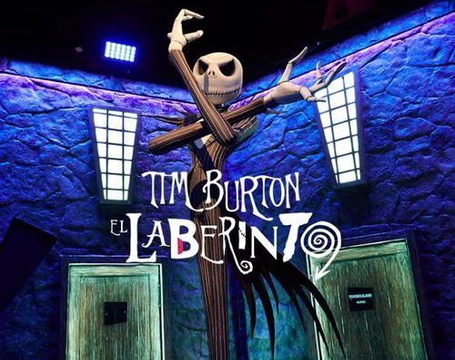 Portada de El Laberinto de Tim Burton en CDMX